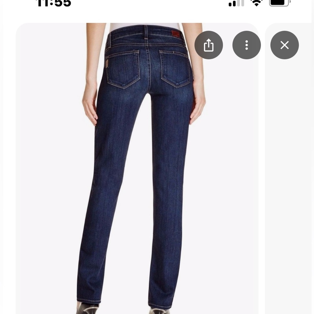 Paige Skyline Straight Jeans SZ 28